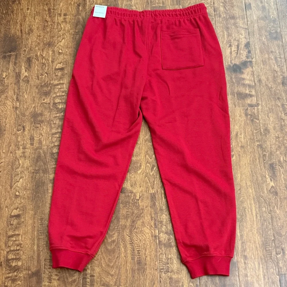 Jordan Multi Sport Red Sweatpants Size XL